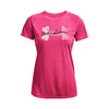 Polera UA Tech™ Twist Script Logo para mujer