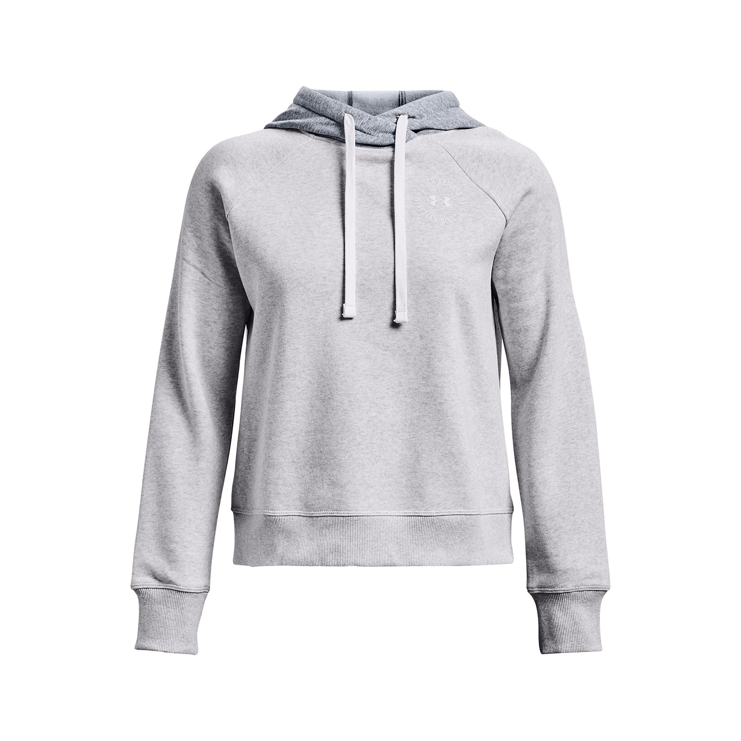 Polerón UA Rival Fleece Colorblock para mujer