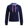 Polerón UA Rival Fleece Colorblock para mujer