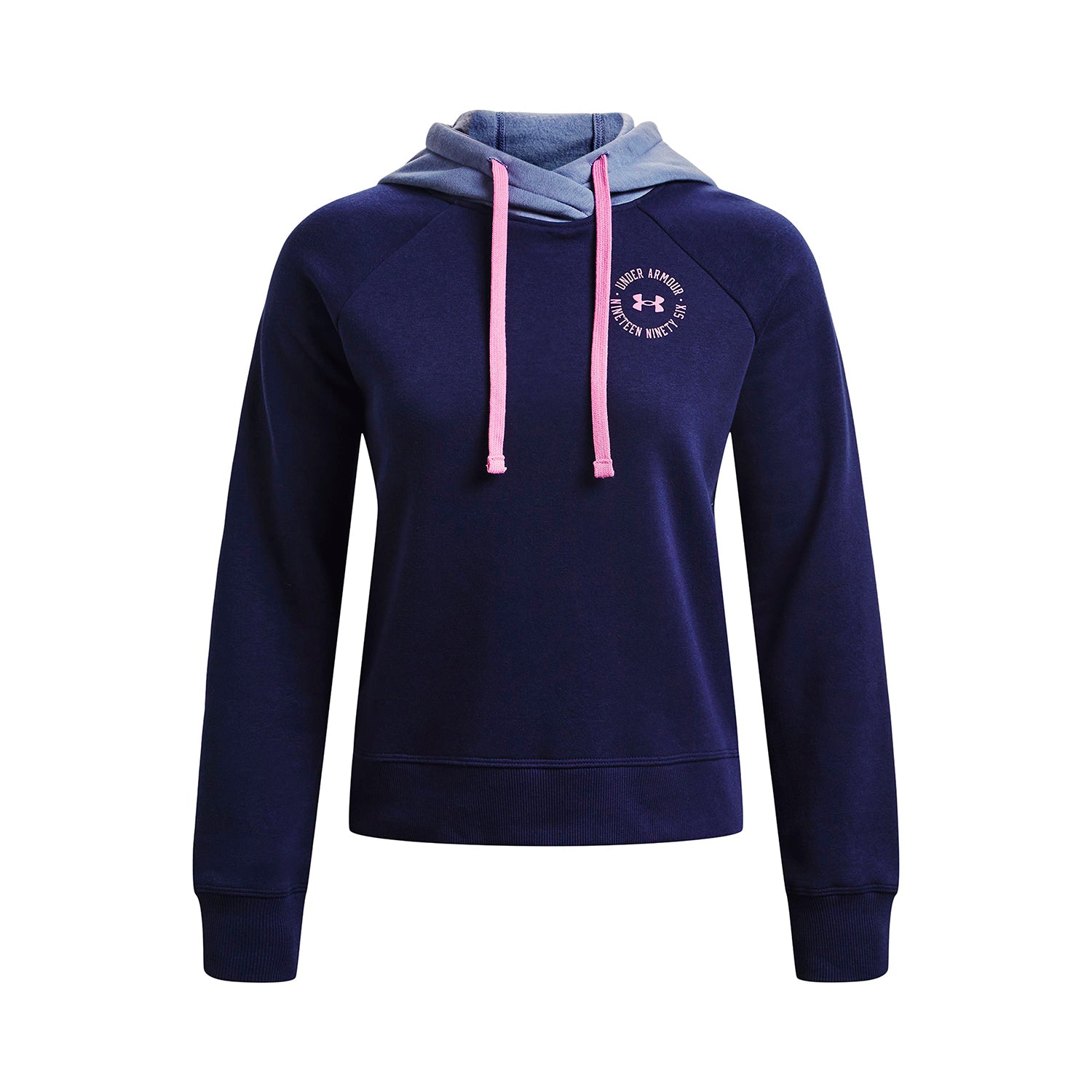Polerón UA Rival Fleece Colorblock para mujer
