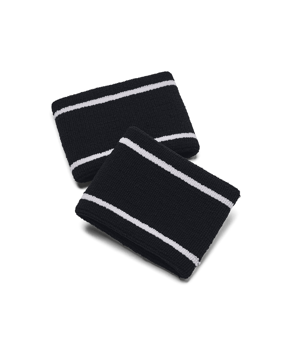 Paquete de 2 muñequeras unisex UA Stripe Performance Terry
