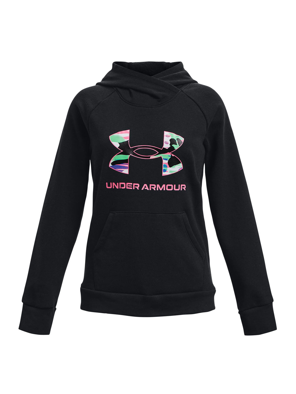 Polerón UA Rival Fleece Big Logo para niña