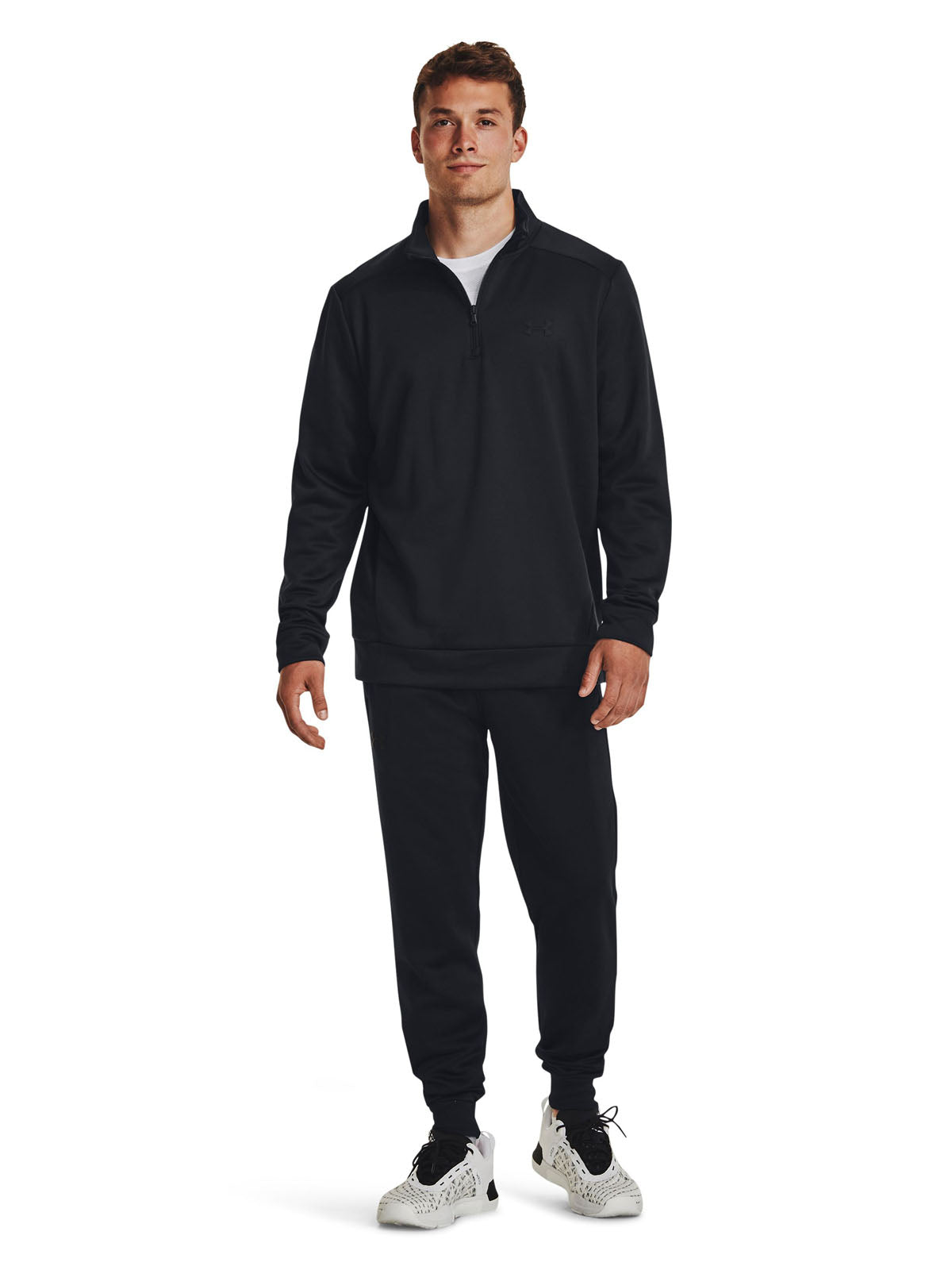 Polerón UA Armour Fleece® 1/4 zip para hombre