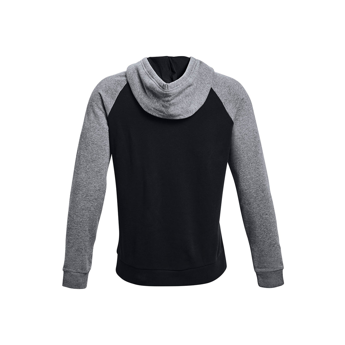 Polerón con gorro UA Rival Fleece Wordmark Colorblock para hombre