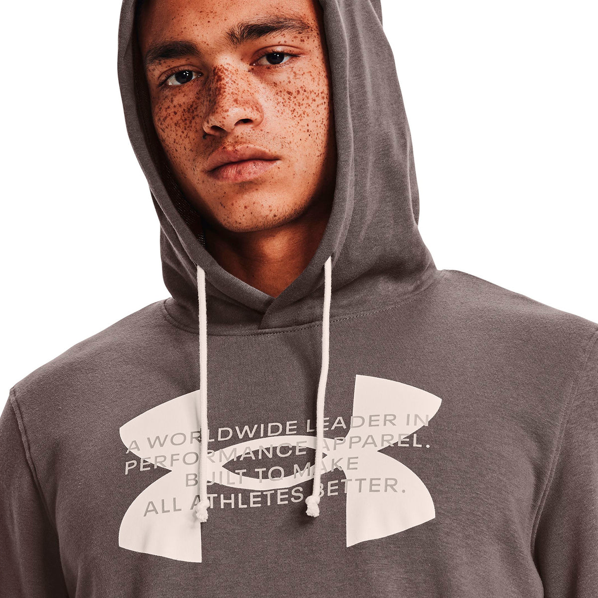 Polerón UA Rival Terry Logo para hombre