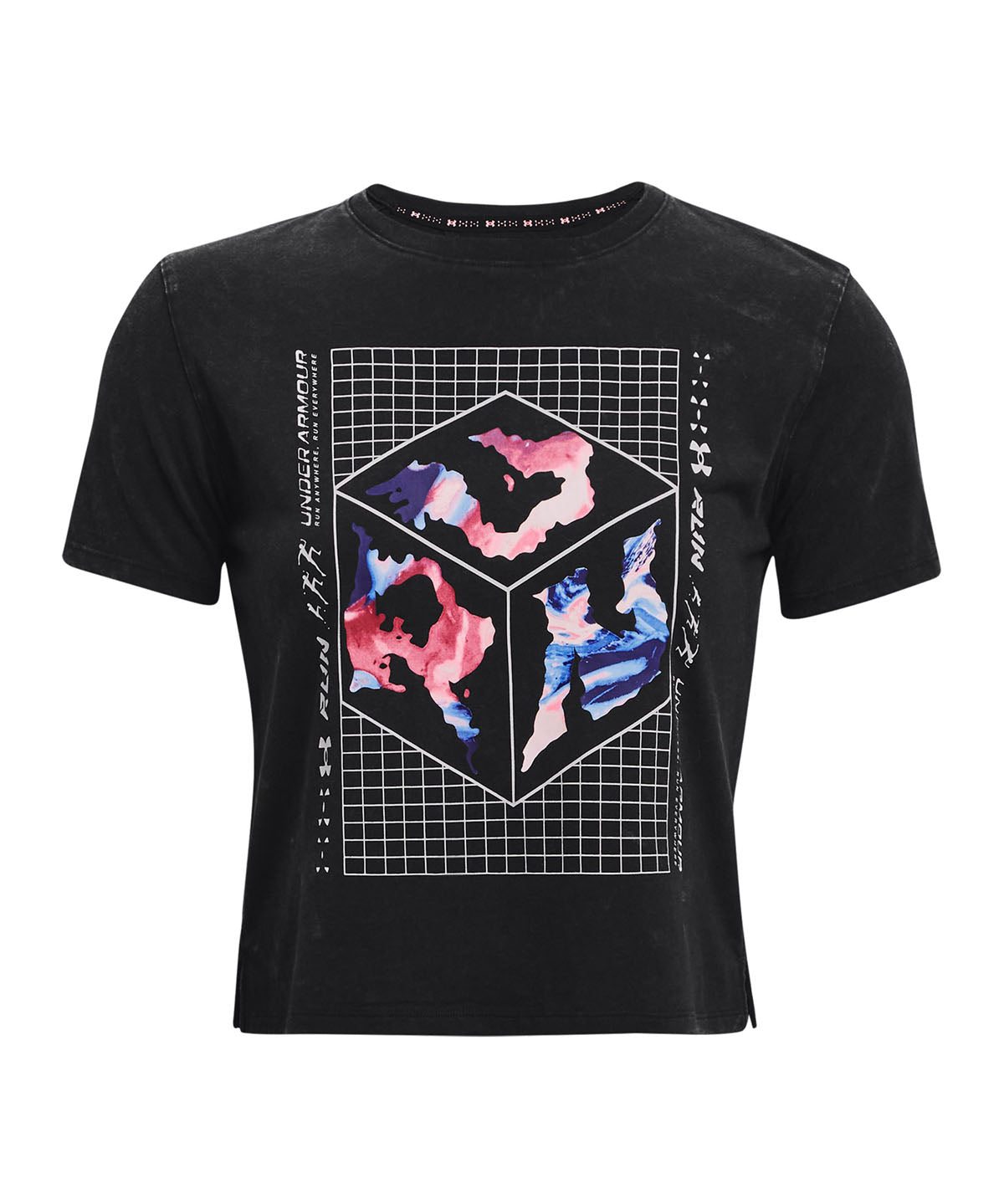 Polera manga corta UA Run Anywhere para mujer