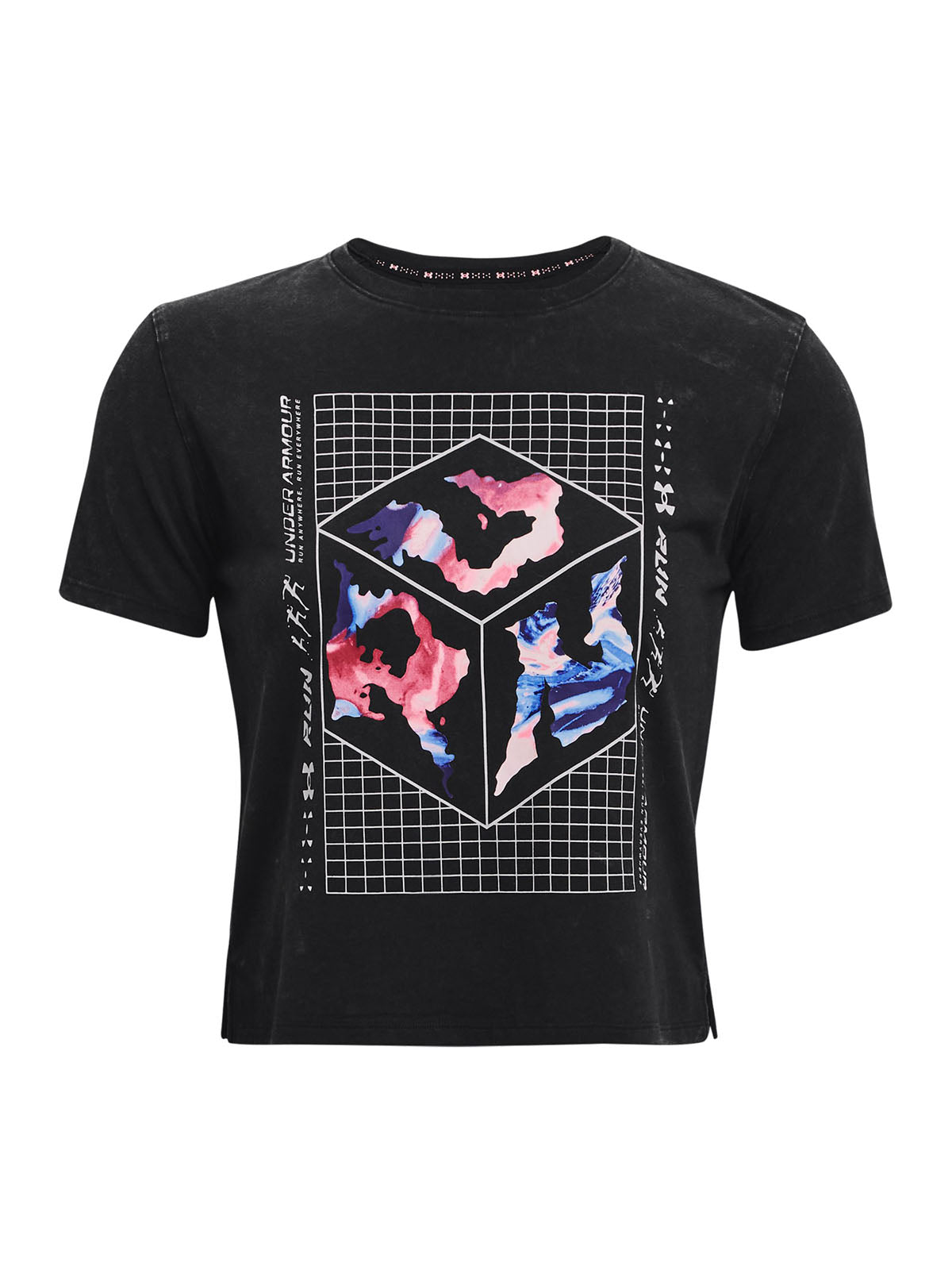 Polera manga corta UA Run Anywhere para mujer