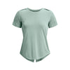 Polera UA Streaker SnowCloud para mujer