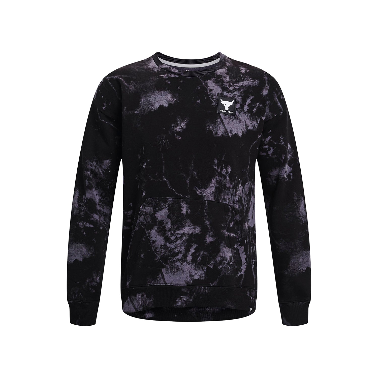 Polerón Project Rock Rival Fleece Disrupt Printed Crew para hombre