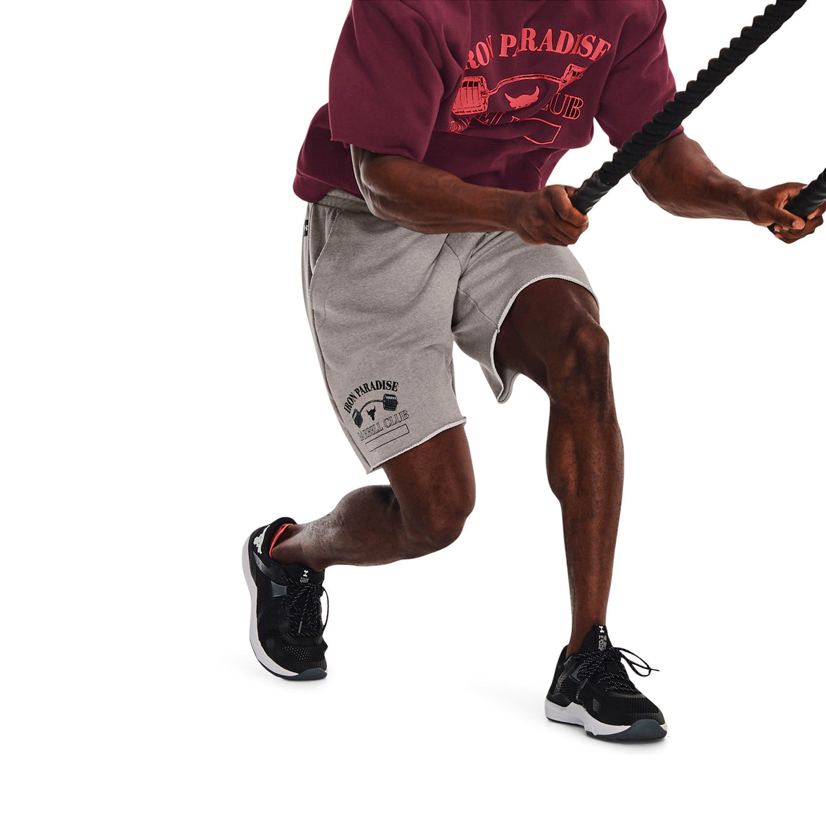 Short Project Rock Home Gym Heavyweight Terry para hombre