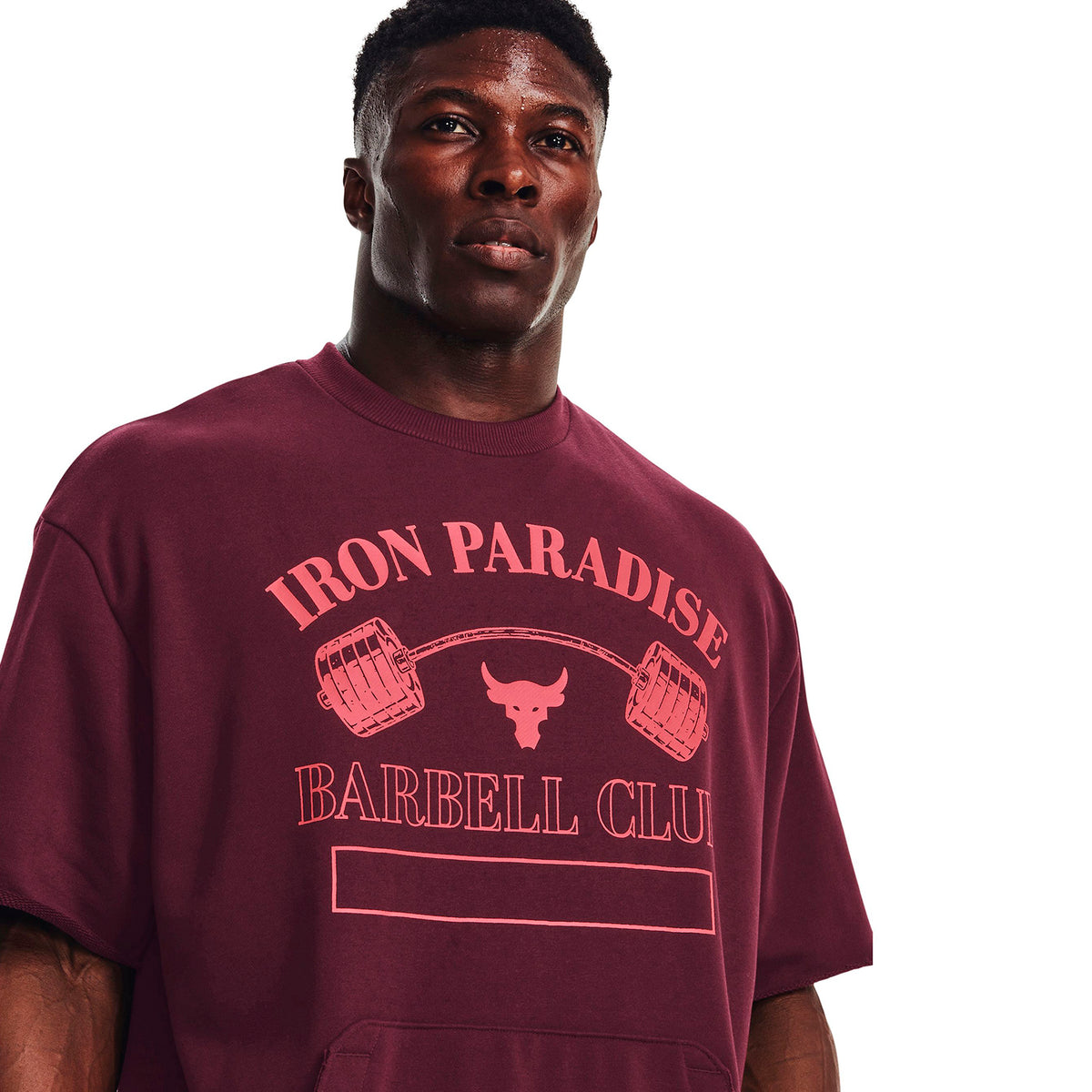 Polera Project Rock Home Gym Heavyweight Crew para hombre