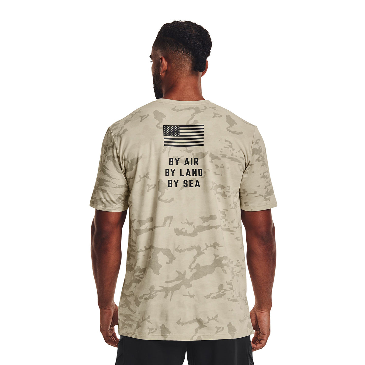 Polera Project Rock Veterans Day Show Camo para hombre