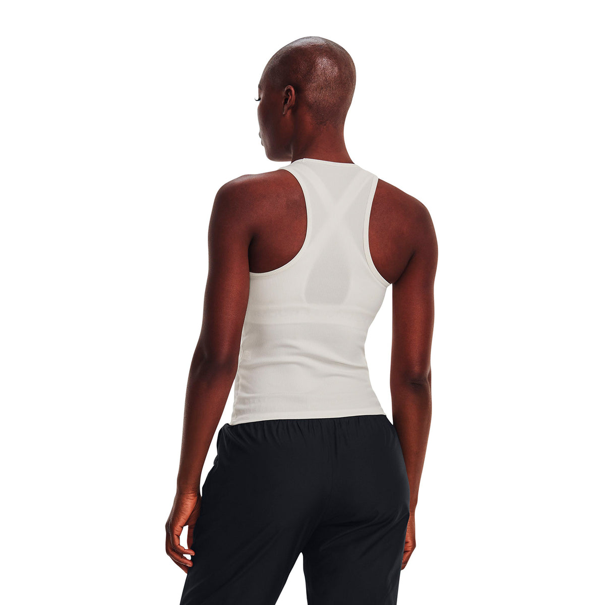 Polera sin mangas Project Rock Rib para mujer