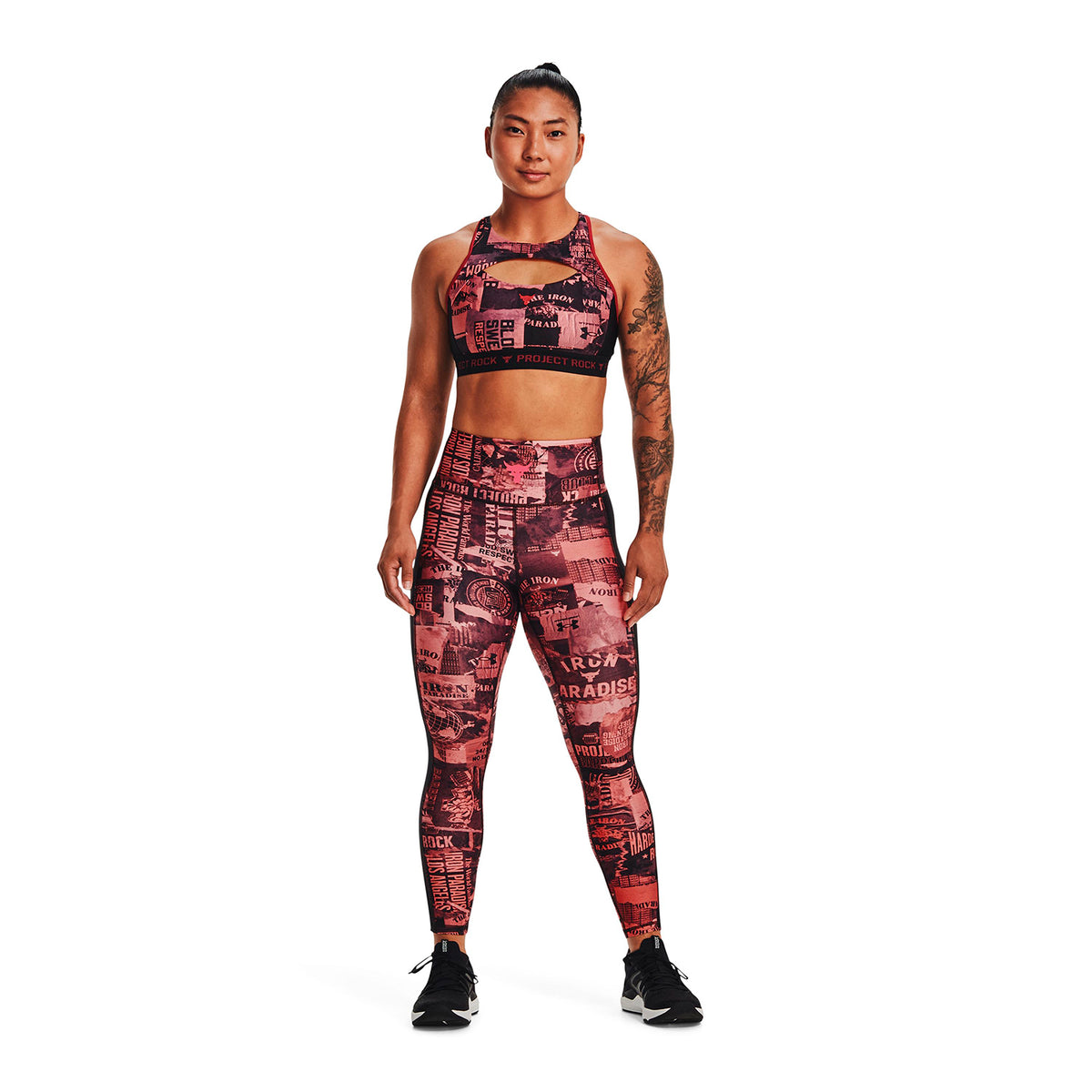 Leggings Project Rock HeatGear Print Ankle para mujer