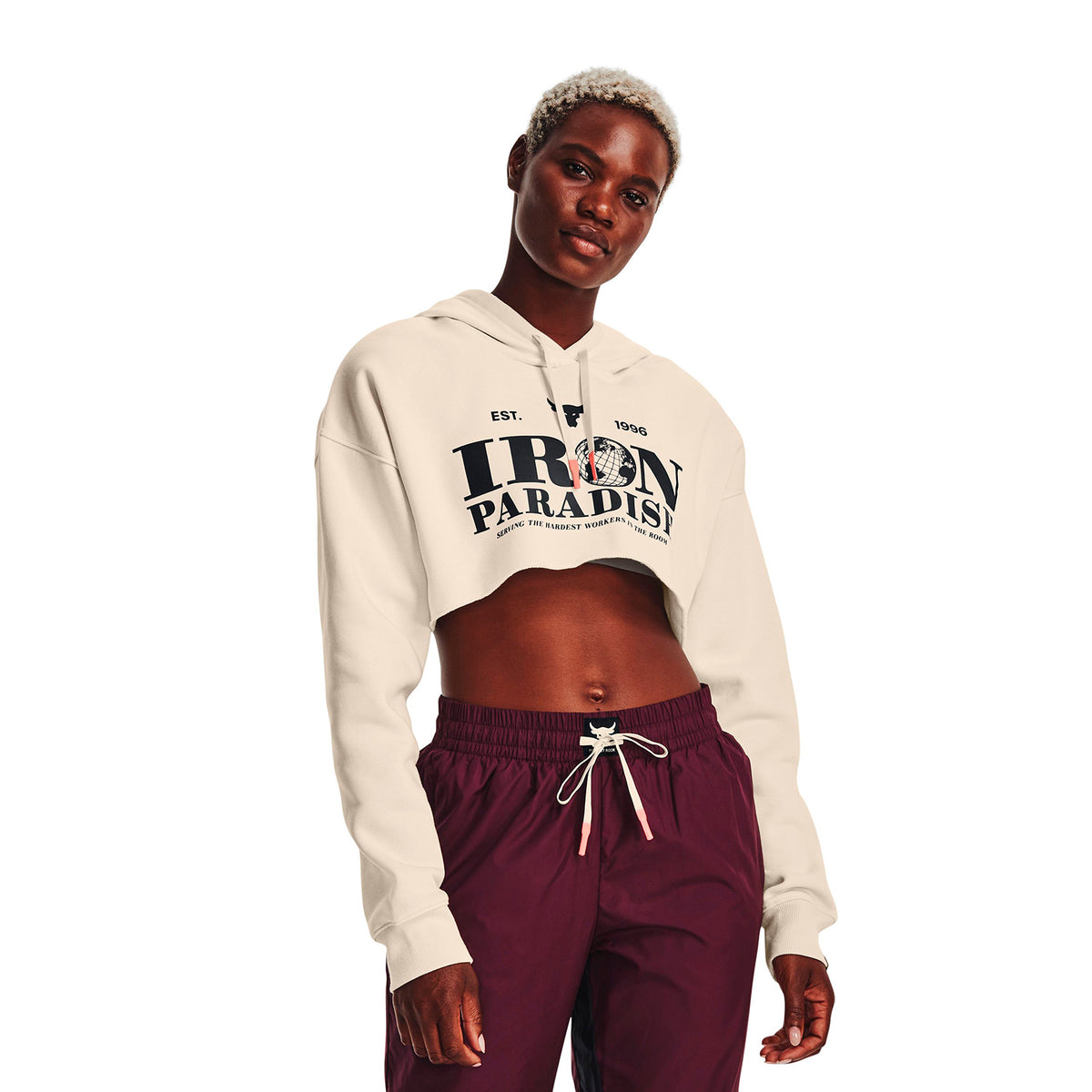 Polerón Project Rock Crop Fleece para mujer