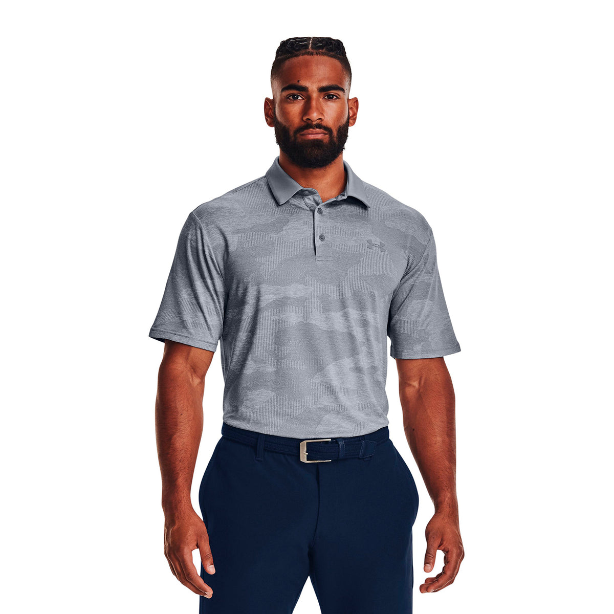 Polera Polo UA Playoff 2.0 Jacquard para hombre