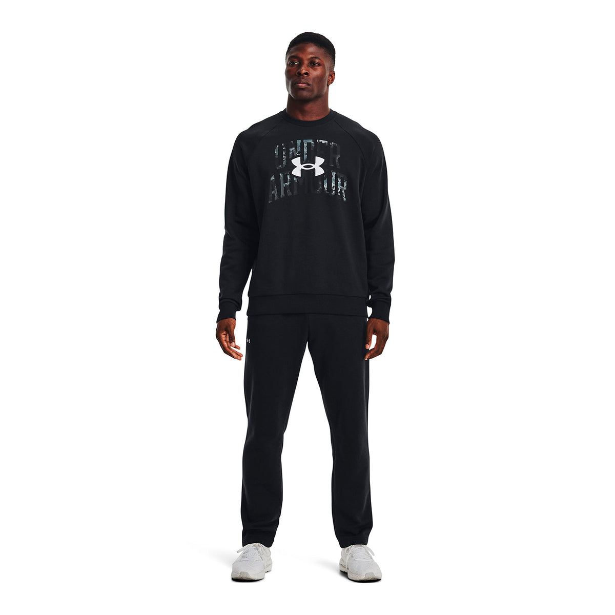 Polerón UA Rival Fleece Wordmark Dye para hombre