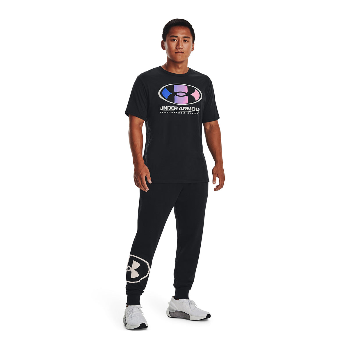 Jogger UA Rival Fleece Macro Branded para hombre