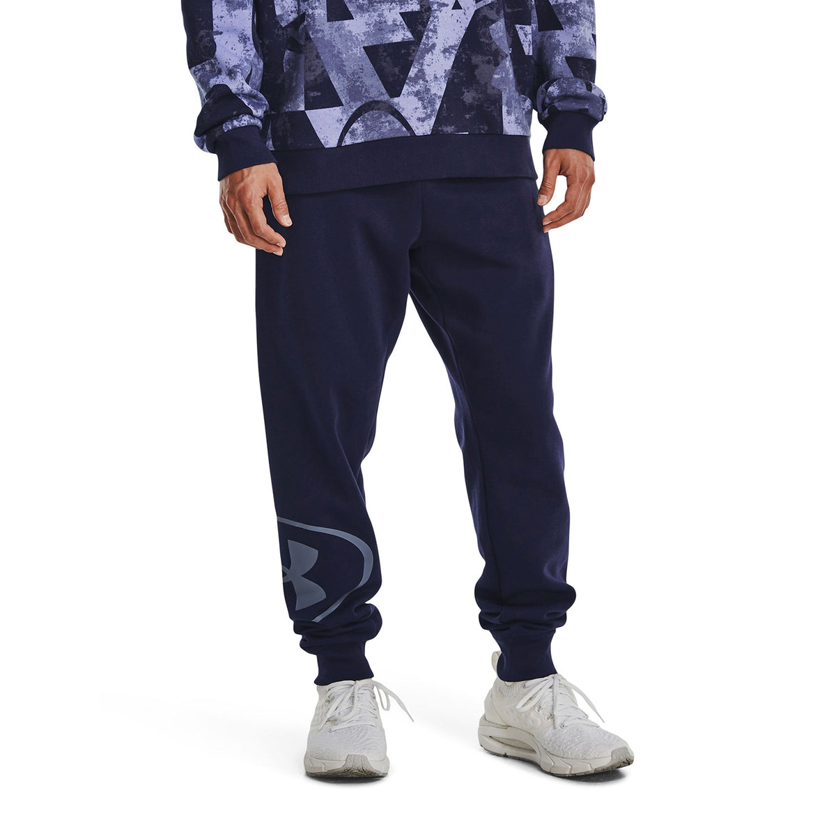 Jogger UA Rival Fleece Macro Branded para hombre