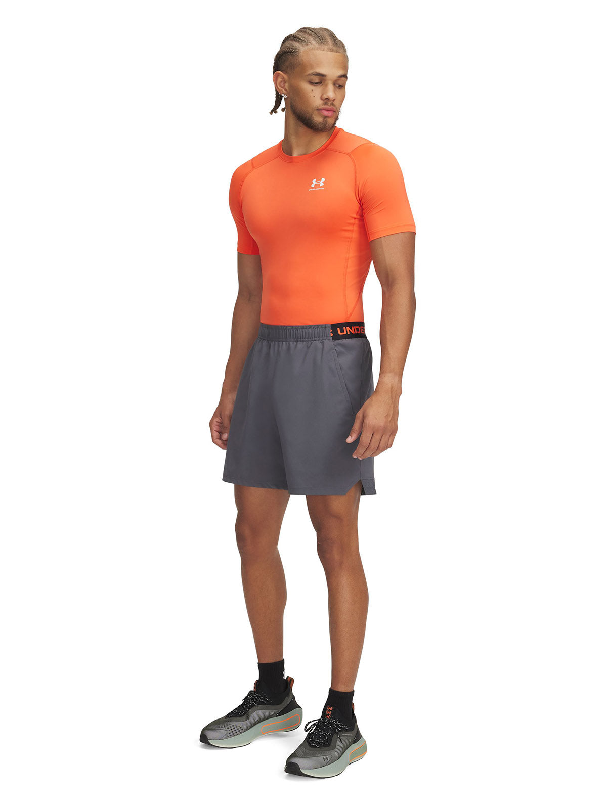 Shorts Under Armour vanish woven gris para hombre