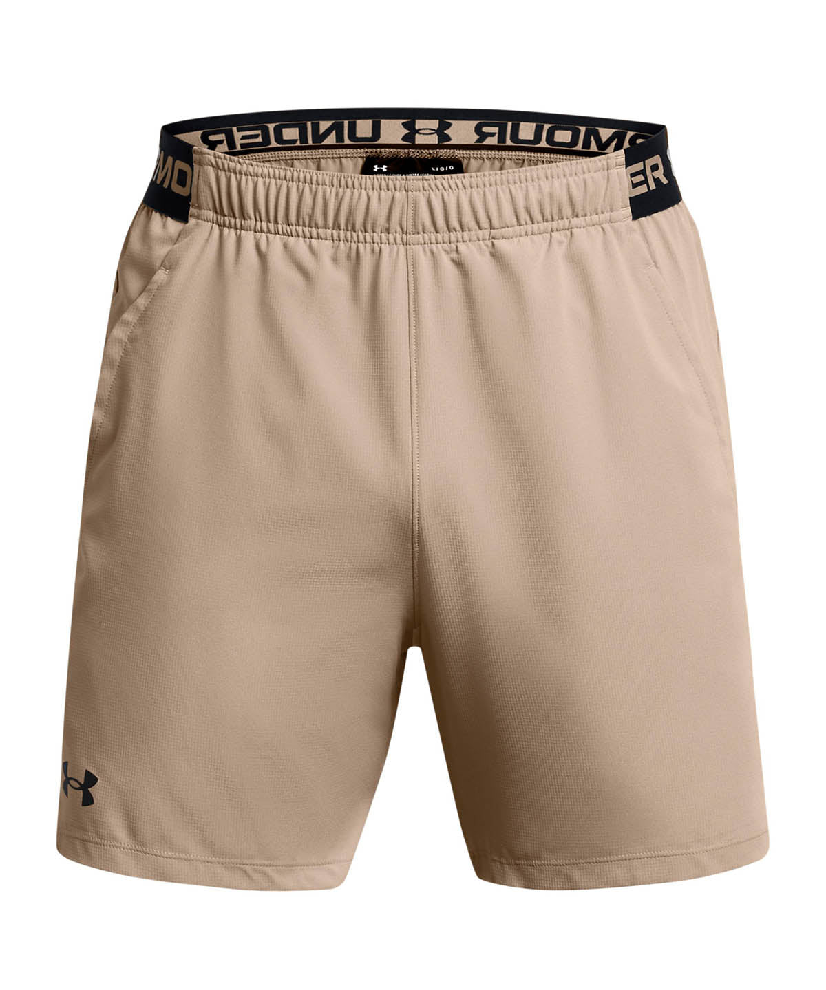 Short de entrenamiento para hombre Vanish Woven 6" cafe Under Armour