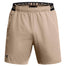 Short de entrenamiento para hombre Vanish Woven 6" cafe Under Armour