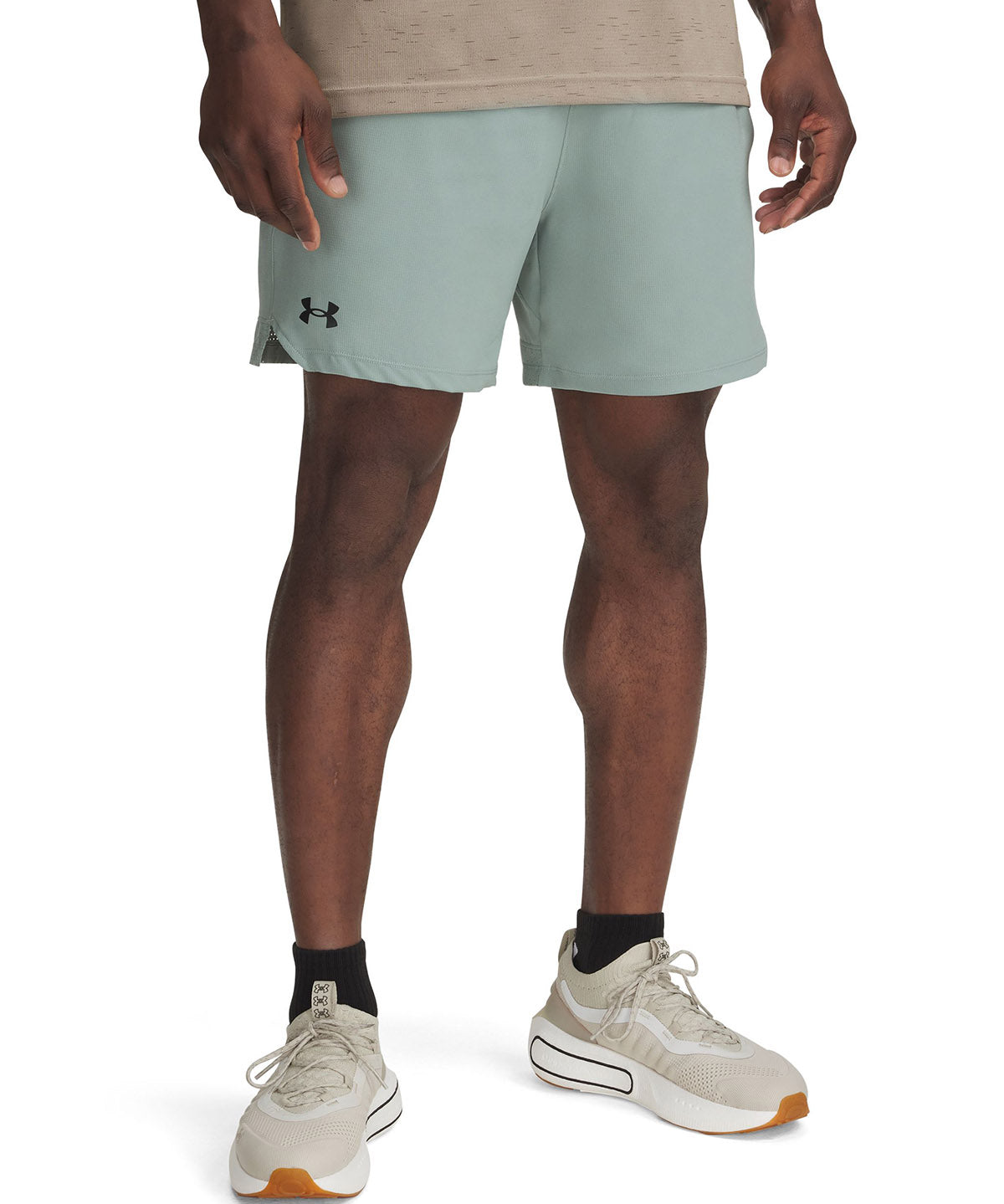 Shorts Under Armour vanish woven verde para hombre