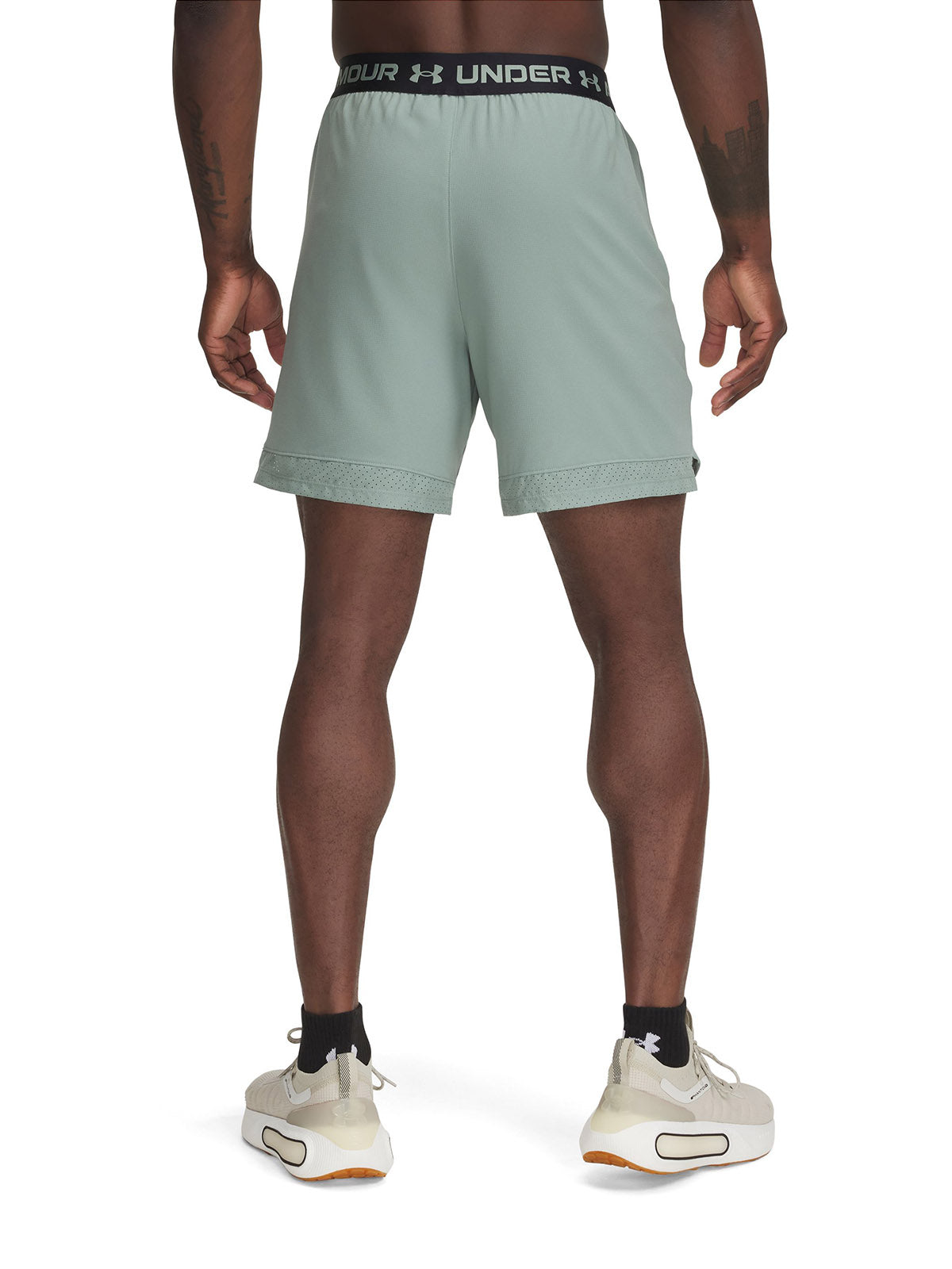 Shorts Under Armour vanish woven verde para hombre