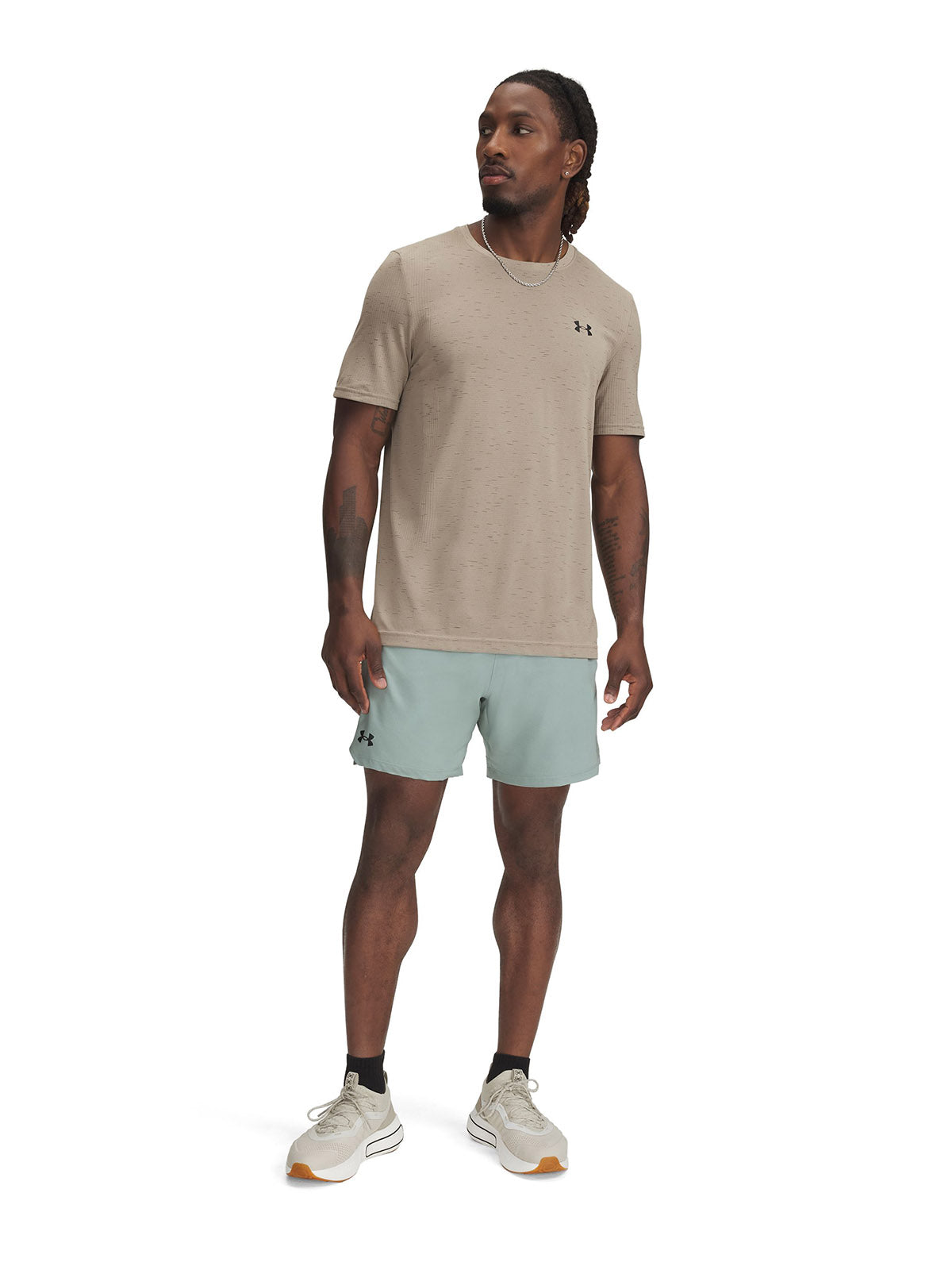 Shorts Under Armour vanish woven verde para hombre