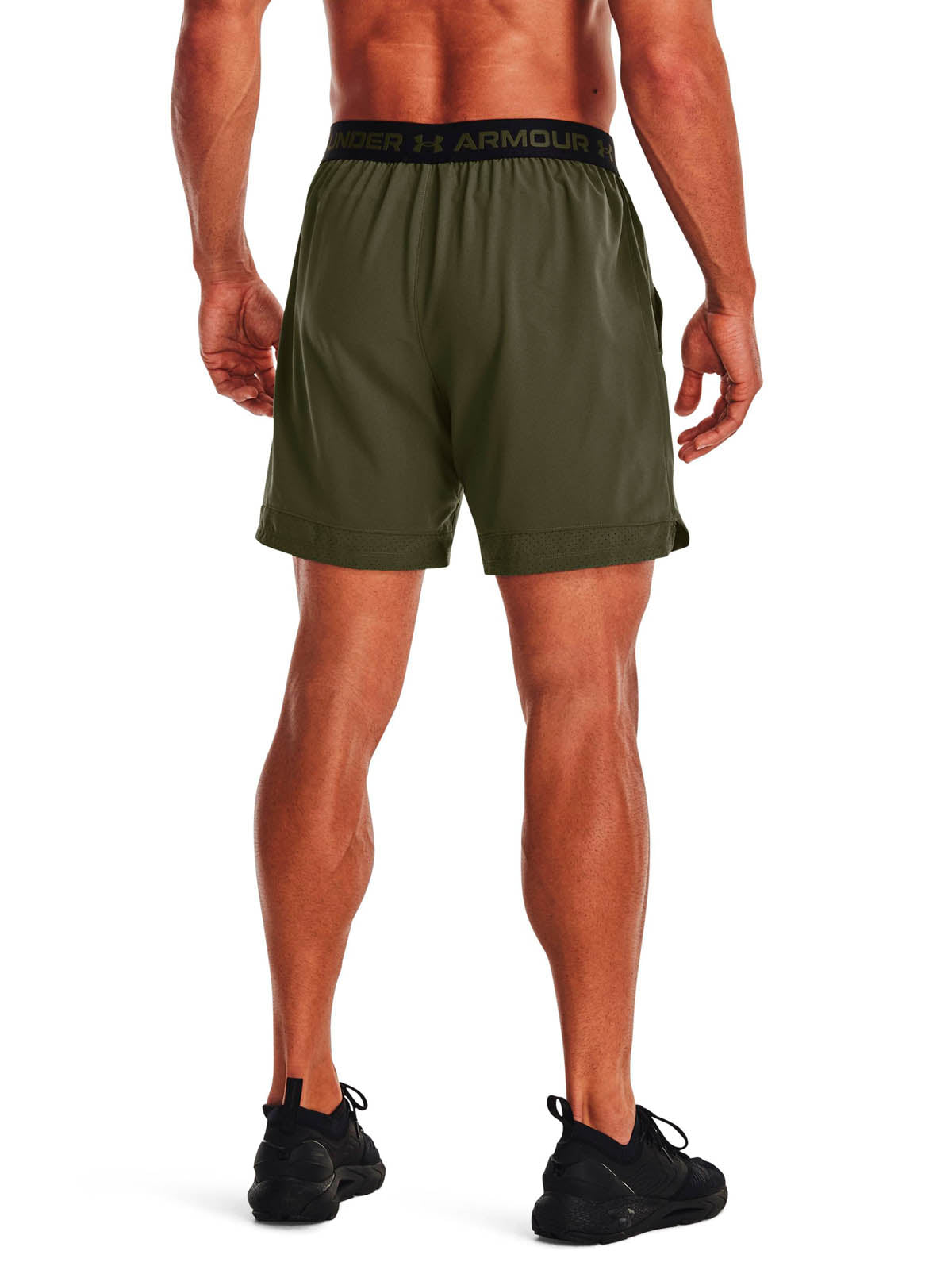 Short de entrenamiento para hombre Vanish Woven 6" verde Under Armour