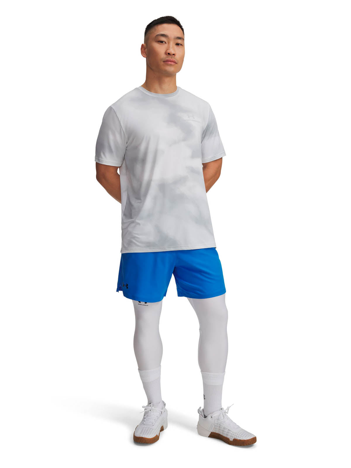 Short de entrenamiento para hombre Vanish Woven 6" azul Under Armour