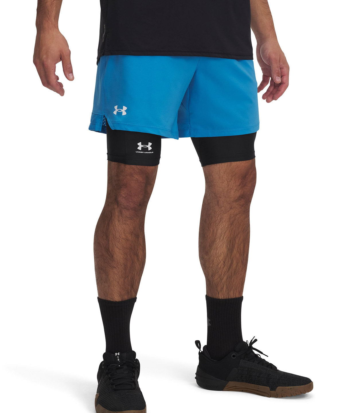 Shorts Under Armour vanish woven azul para hombre