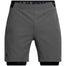 Shorts Under Armour vanish woven 2-en-1 gris para hombre