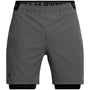 Shorts Under Armour vanish woven 2-en-1 gris para hombre