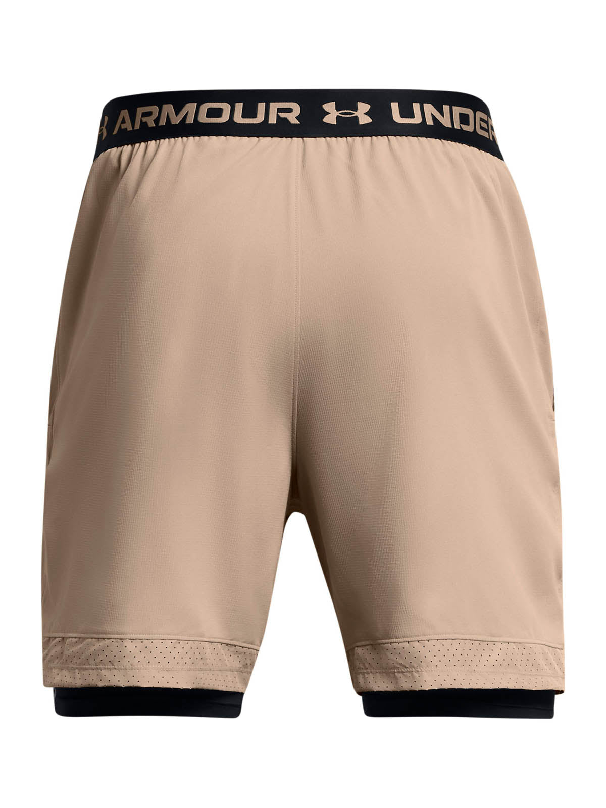 Short de entrenamiento para hombre Vanish Woven 2-in-1 cafe Under Armour