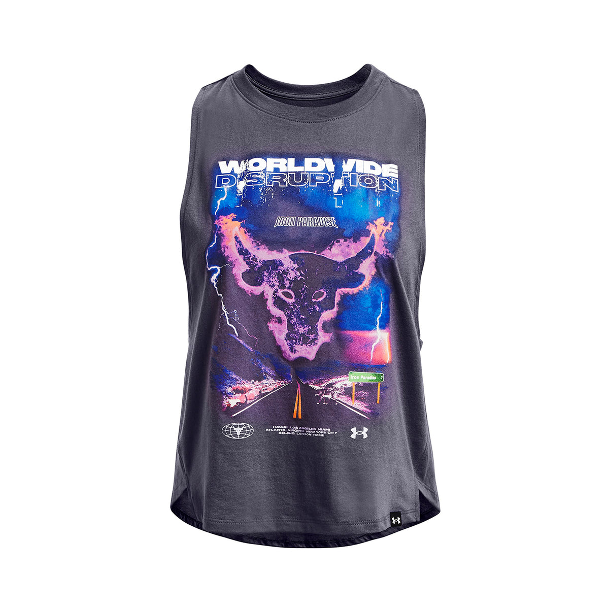 Polera sin mangas Project Rock IP Blade para mujer