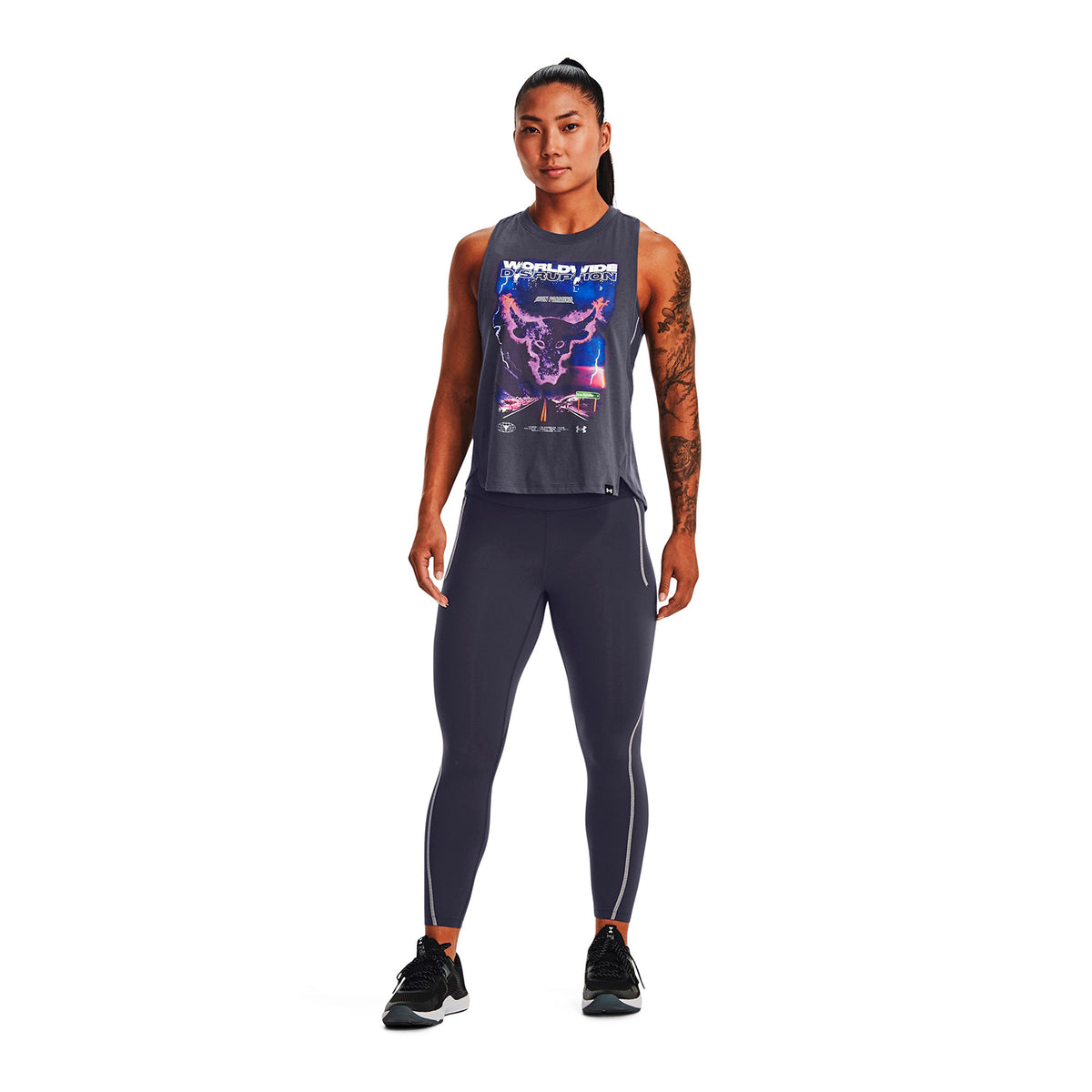 Polera sin mangas Project Rock IP Blade para mujer