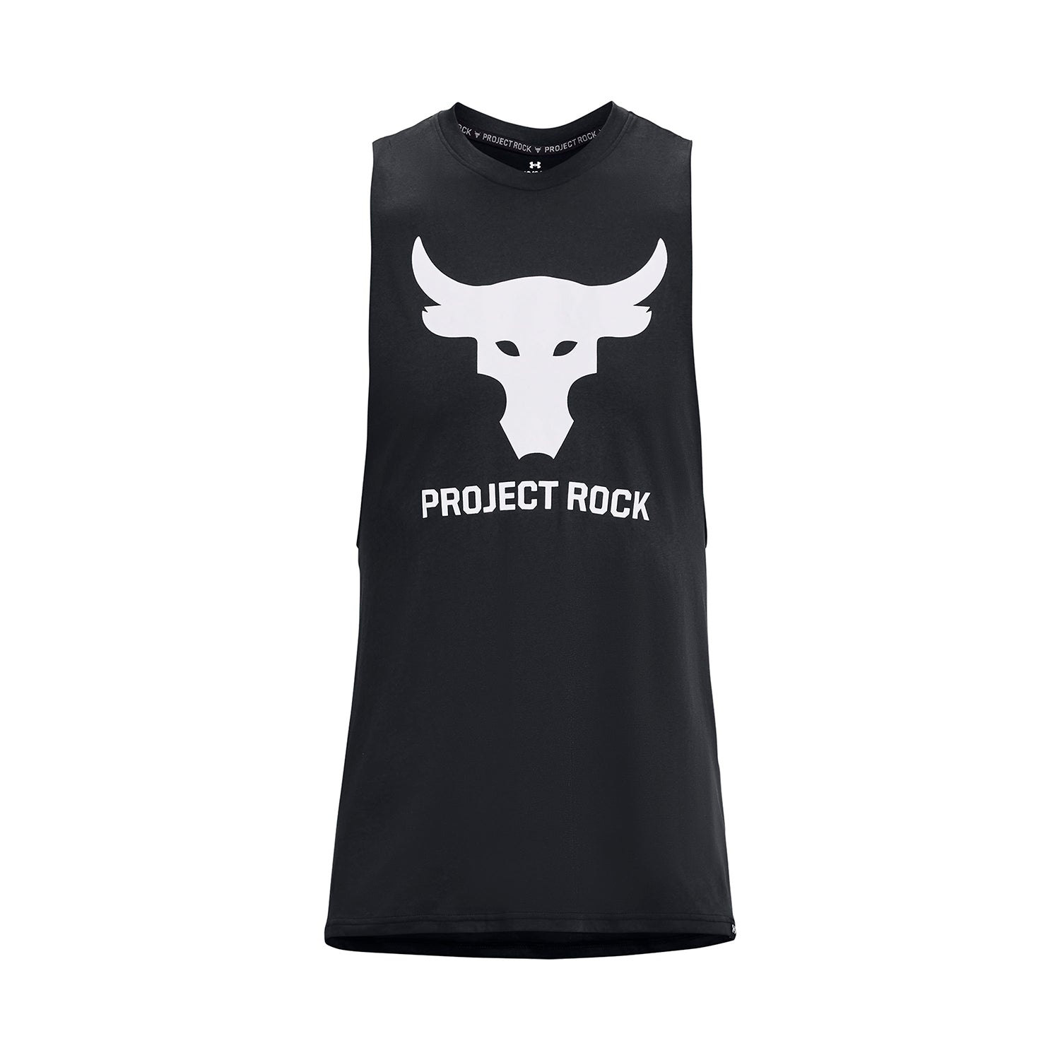 Polera sin mangas Project Rock Brahma Bull para hombre Under Armour