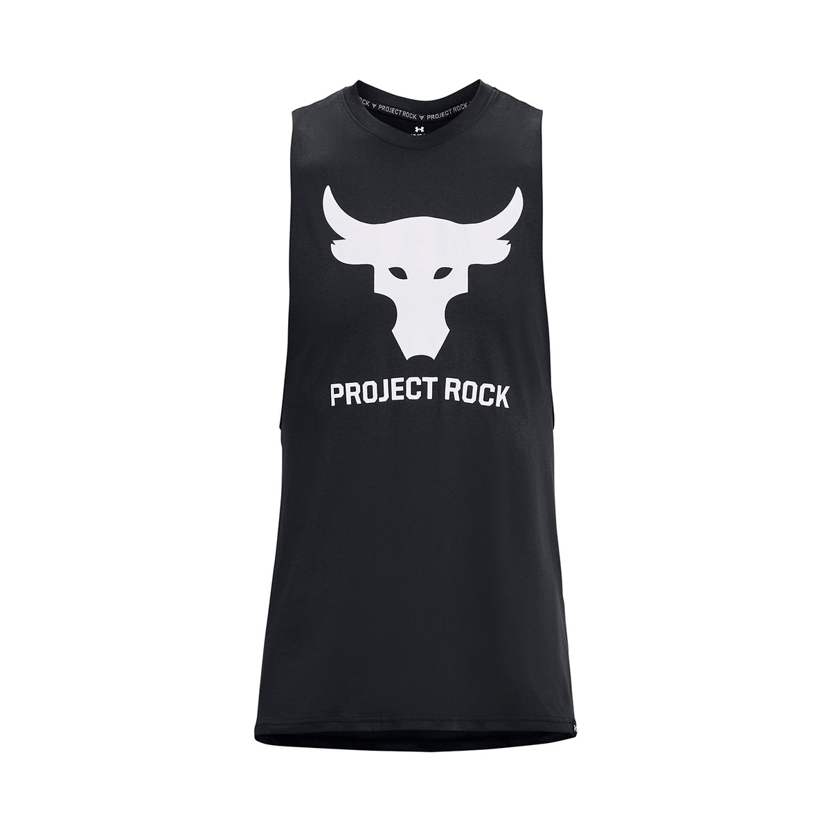 Polera sin mangas Project Rock Brahma Bull para hombre Under Armour