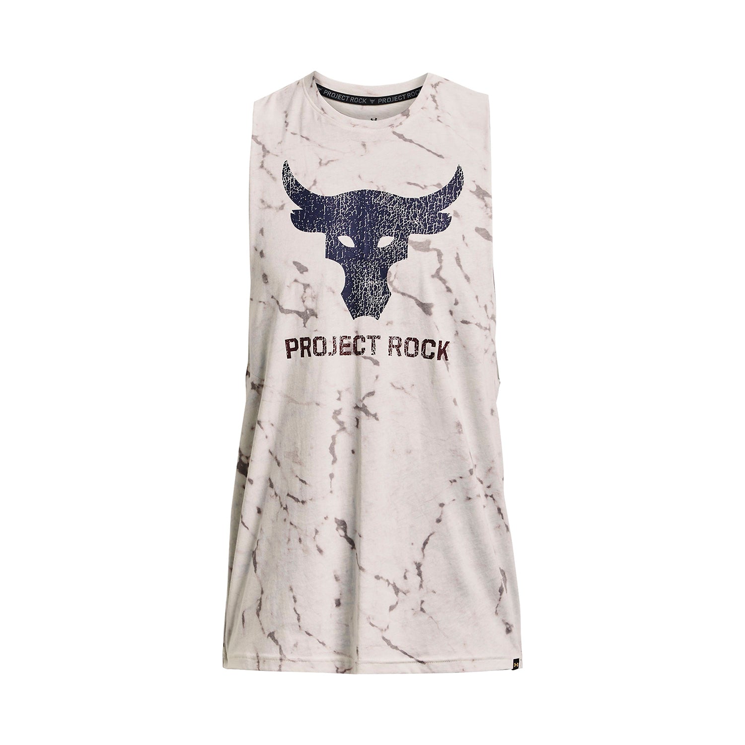 Polera sin mangas Project Rock Brahma Bull para hombre Under Armour