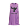 Polera sin mangas Project Rock Brahma Bull para hombre Under Armour