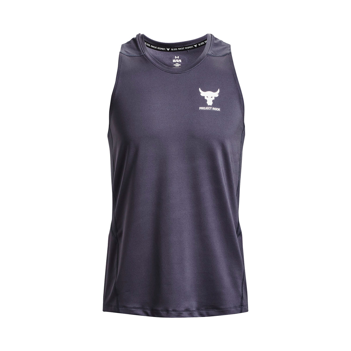 Polera sin mangas Project Rock ArmourPrint Fitted para hombre