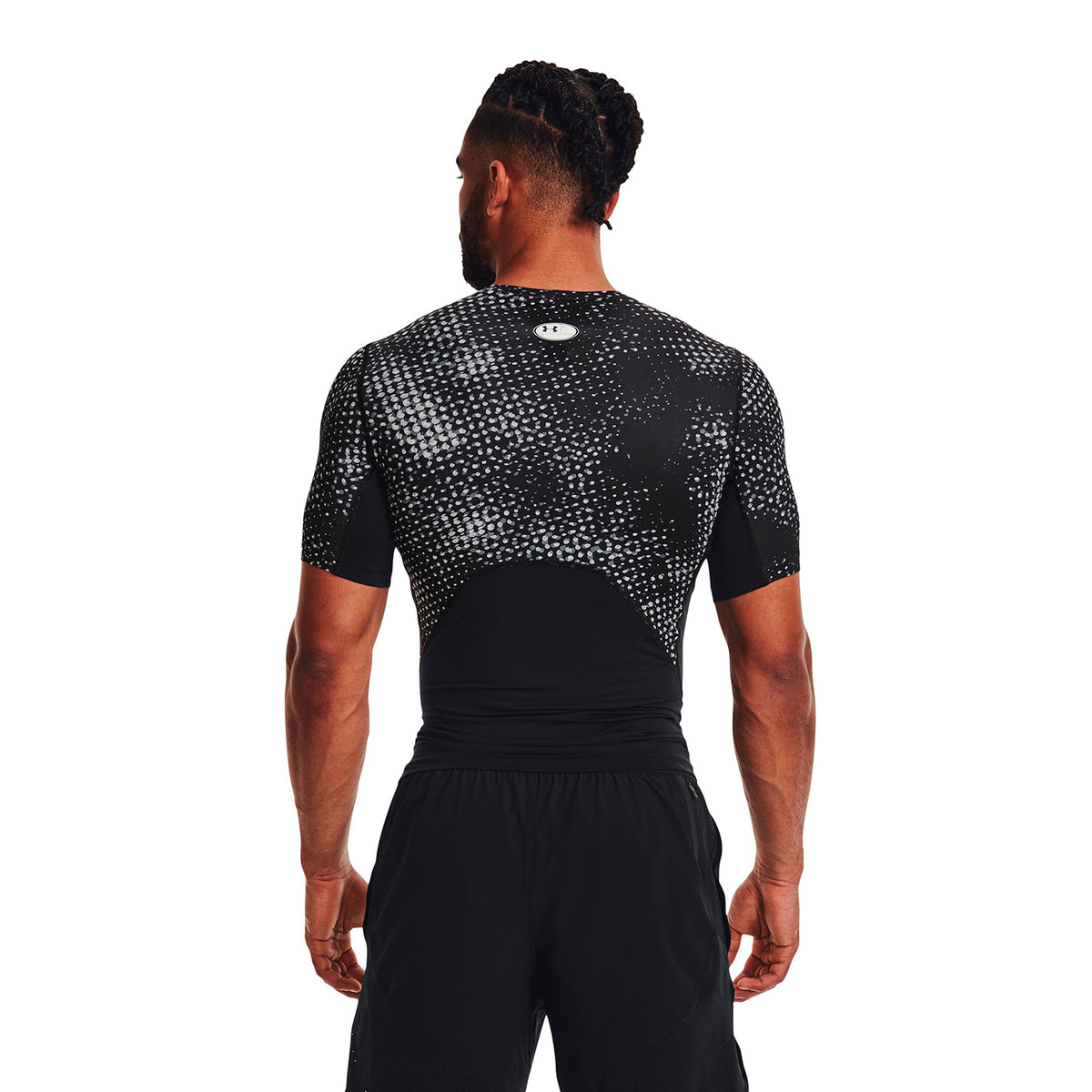 Polera compresión HeatGear® Armour Printed para hombre