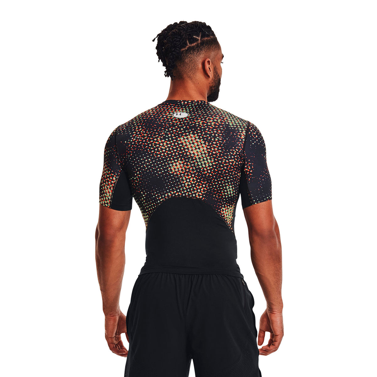 Polera compresión HeatGear® Armour Printed para hombre
