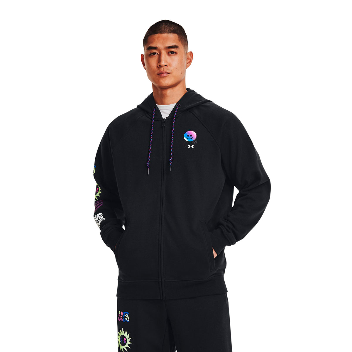 Polerón UA Elevated Terry Full ZIP para hombre