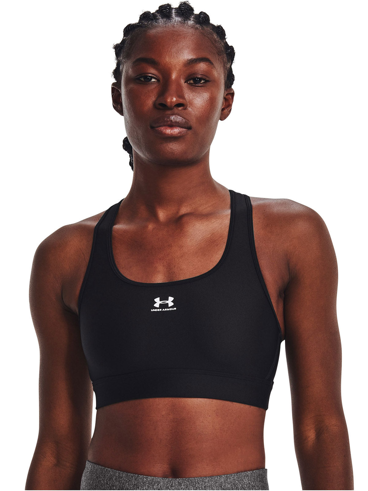 Sosten deportivo HeatGear Under Armour Mid para mujer