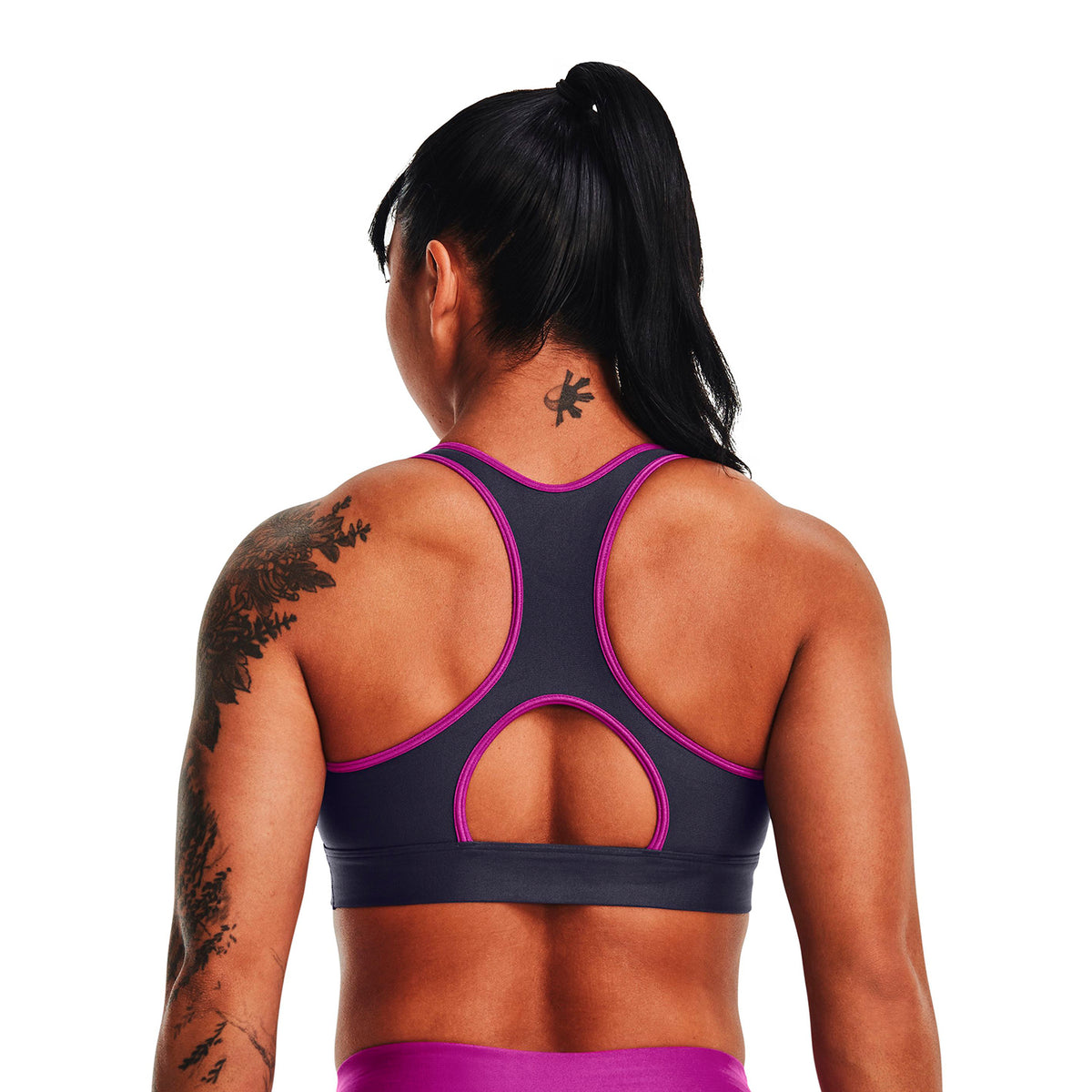 Sosten deportivo HeatGear Under Armour Mid para mujer