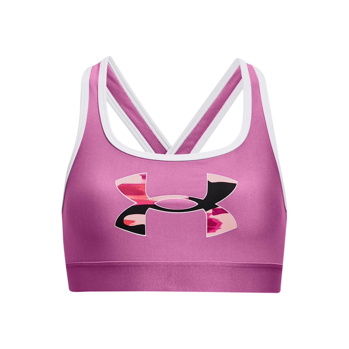 Sostén deportivo UA Crossback Graphic para niña