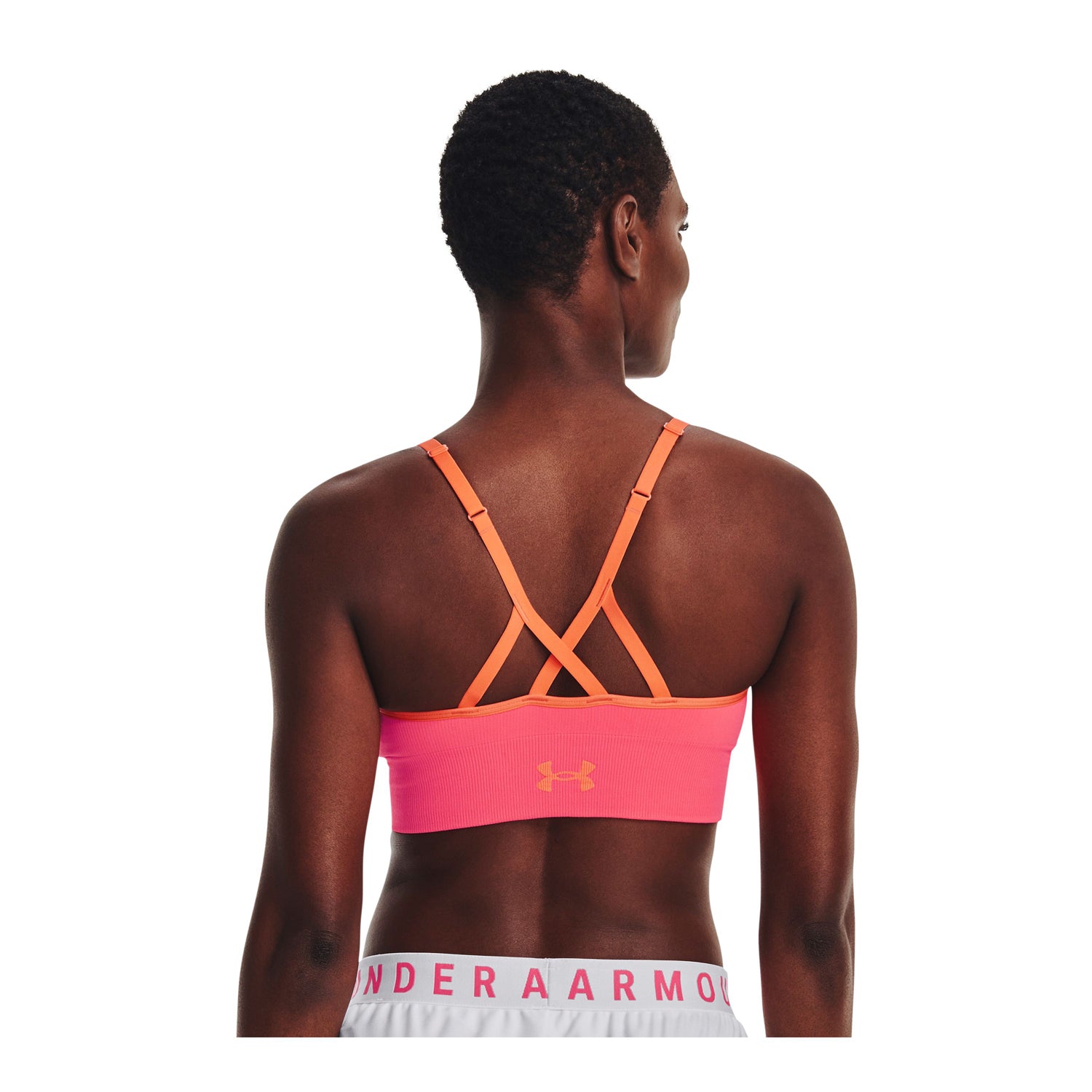 Sostén deportivo Seamless Low Long Rib para mujer