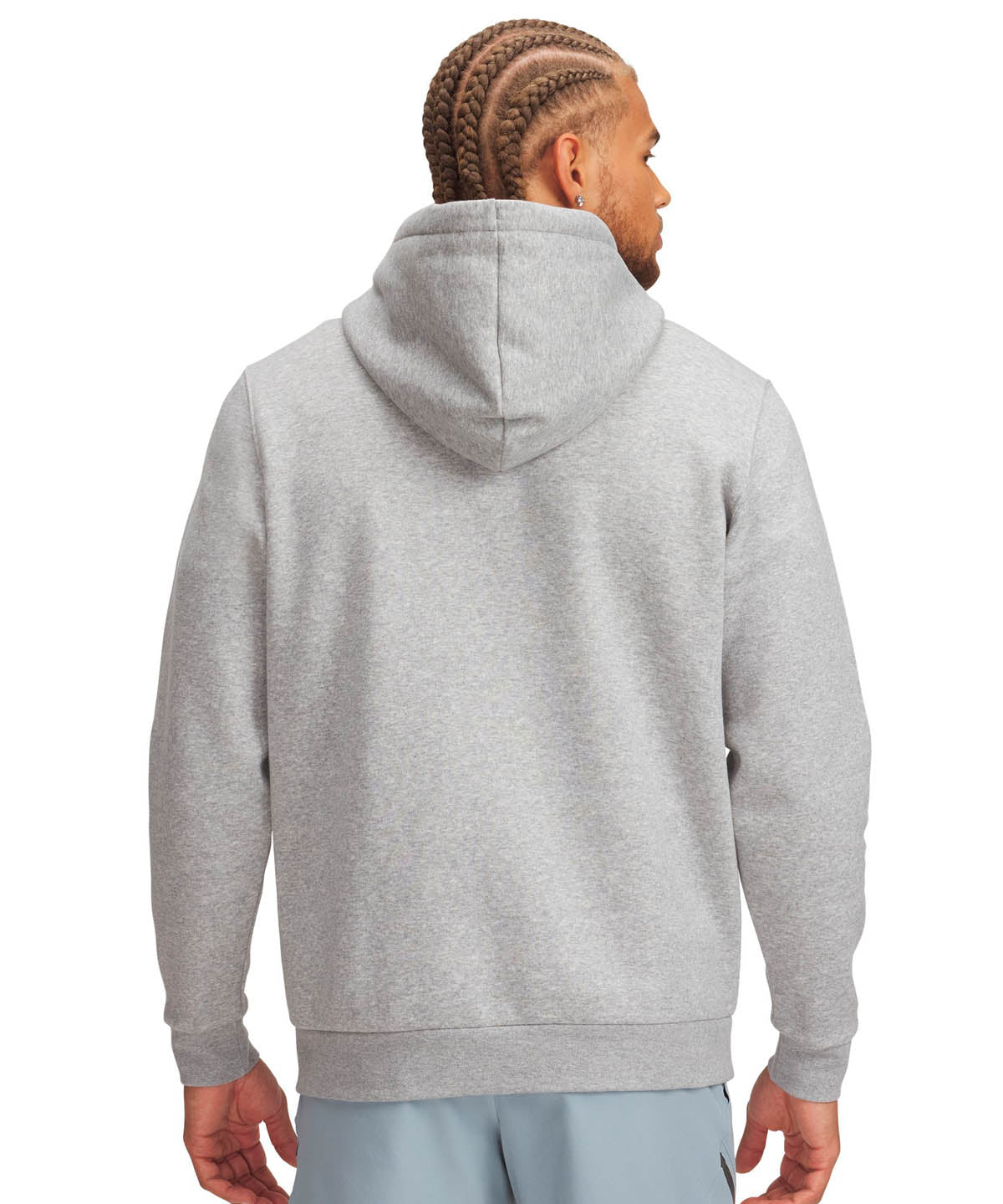 Polerón Lifestyle para Hombre Icon Fleece Gris Under Armour